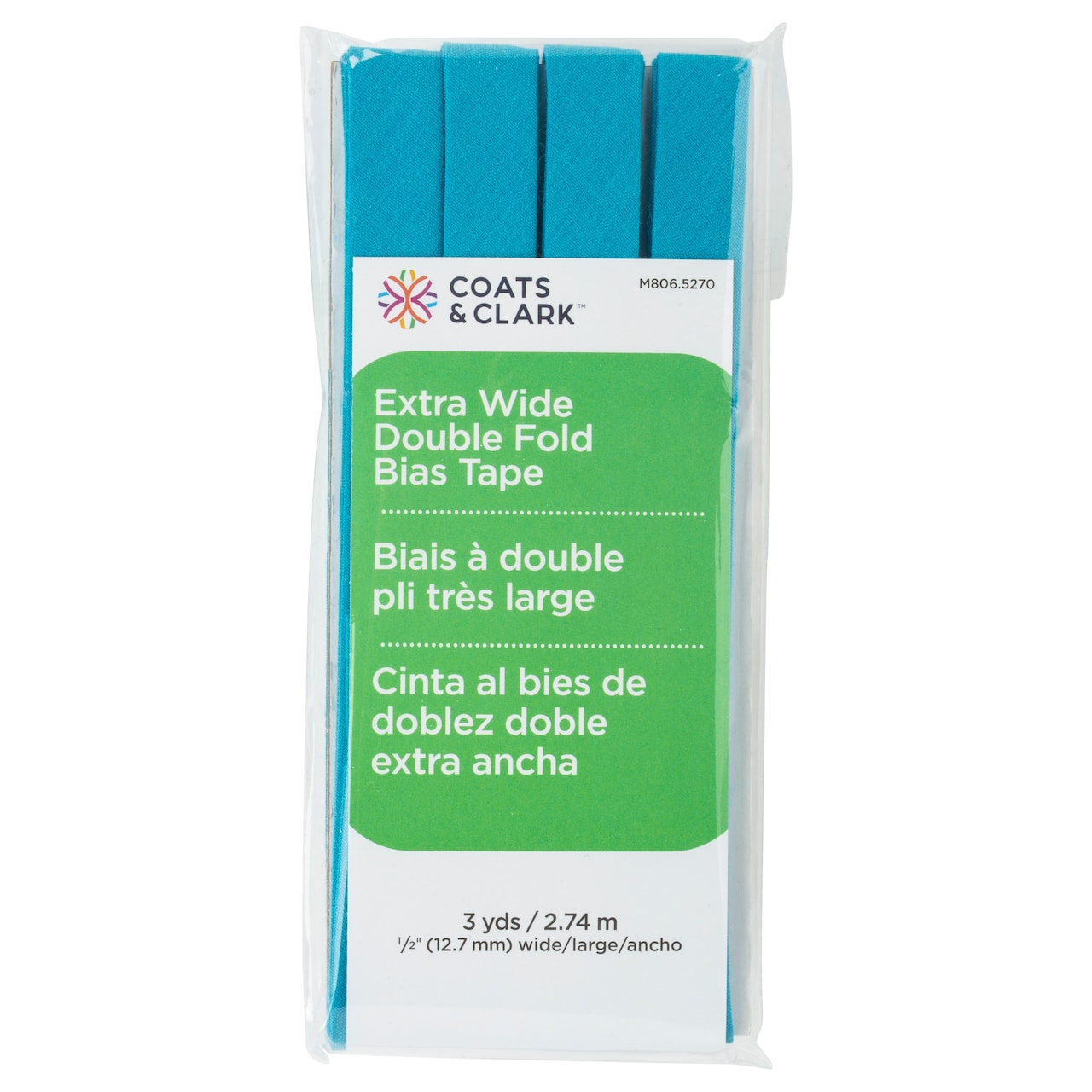 Coats & Clark™ Extra Wide Double Fold Bias Tape